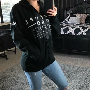 RIP CURL Zip Up Hoodie